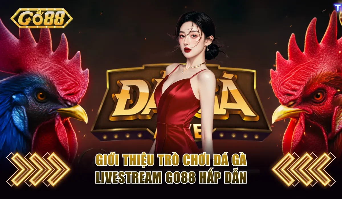 Đá Gà Livestream Go88 - Xem Và Cược Trận Đấu Trực Tiếp 2 Giới thiệu trò chơi Đá Gà livestream Go88 hấp dẫn