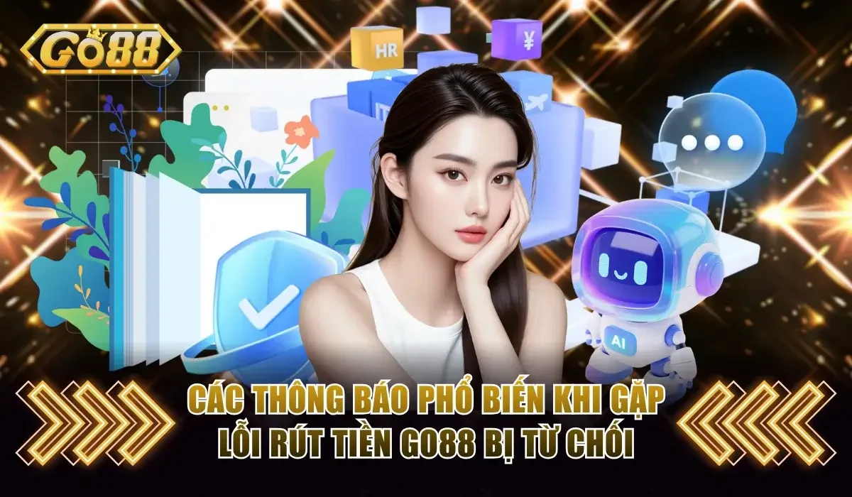 4 Nguyên Nhân Rút Tiền Go88 Bị Từ Chối Và Cách Khắc Phục 2 Tìm hiểu các thông báo lỗi rút tiền Go88 bị từ chối